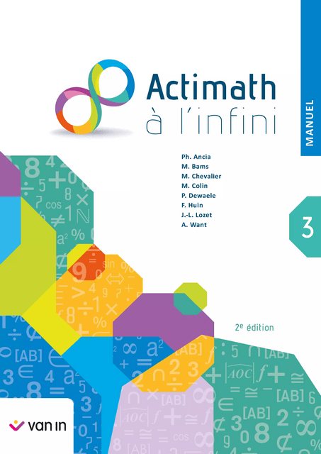 Actimath à l'infini 3 - Manuel